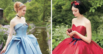 A Japanese Wedding Company Has Collabed With Disney To Give Us The Most Incredible Princess Wedding Dresses Ever