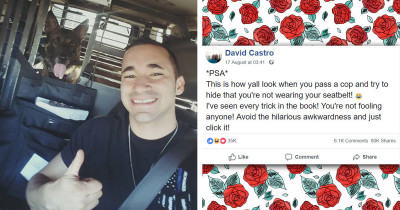 Cop Explains 8 Hilarious Tricks That People Use To Get Out Of A Ticket