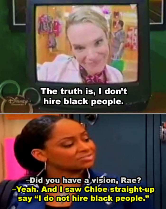 16. That's So Raven highlighted the reality of racism and provided an example of how it still exists today.