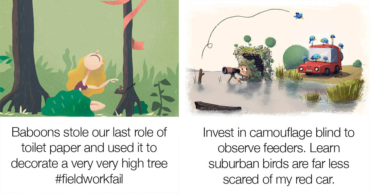 Artist Hilariously Illustrates The Biggest Mistakes Scientists Have Confessed To