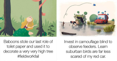 Artist Hilariously Illustrates The Biggest Mistakes Scientists Have Confessed To