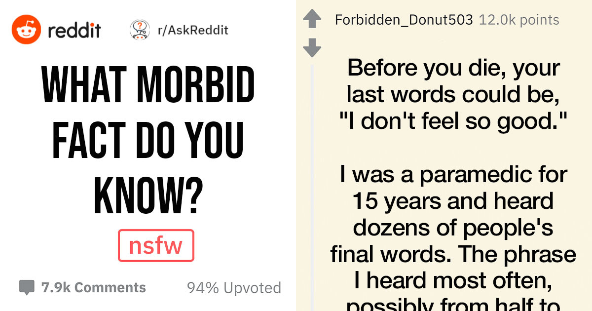 Here Are 30 Creepy Facts That You Will Wish That You Could Un-Read