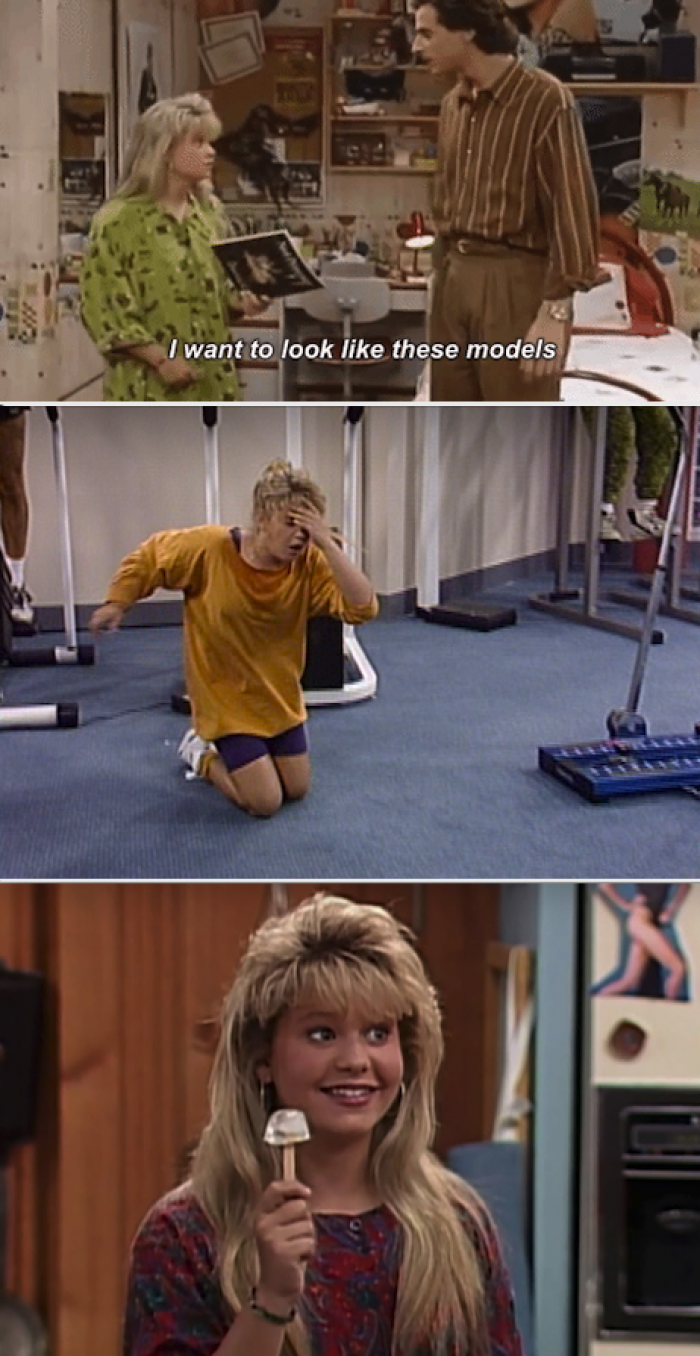 5. Full House and body image issues leading to eating disorders.