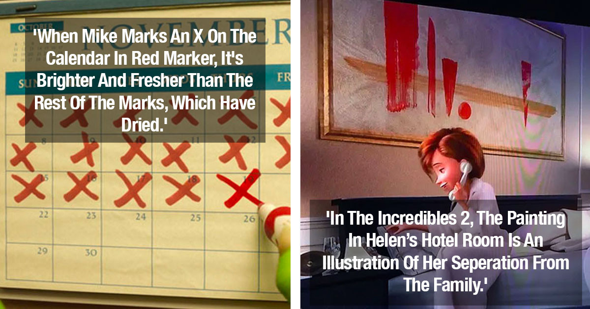 40 Tiny Details In Pixar Movies That Even Hardcore Disney Fans Probably Didn't Notice