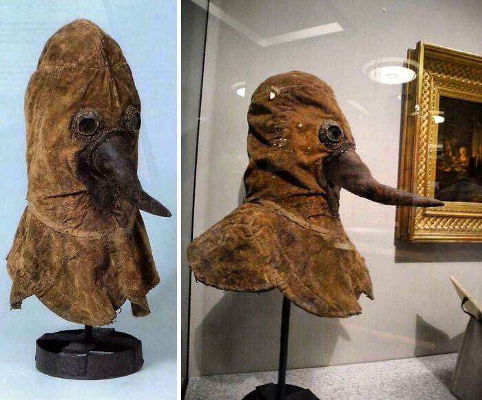 16. "A 16th Century Plague Doctors Mask"