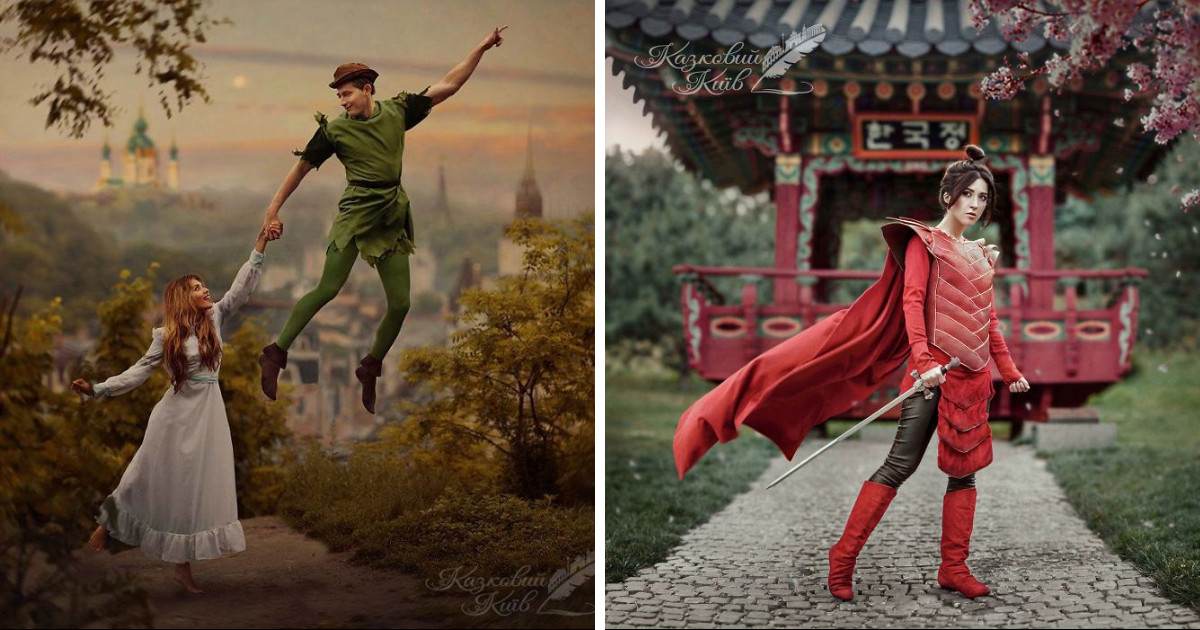 Beautiful Photos Of Disney Movies Being Brought To Life