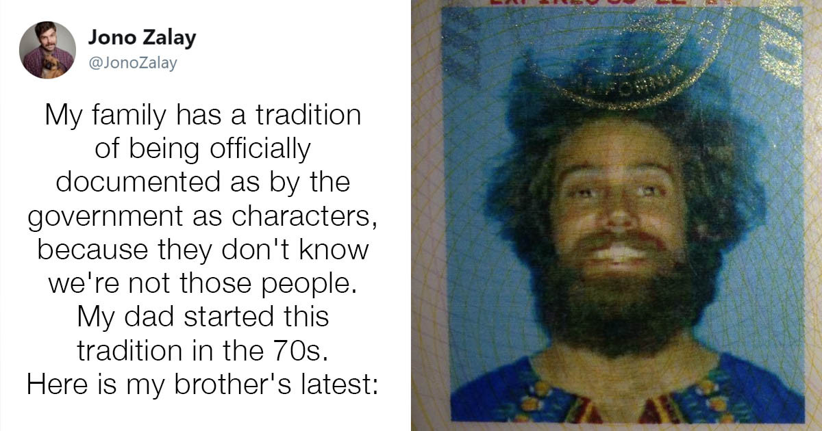 Man Puts On a Different Disguise Every Time He Has To Take a New DMV Photo