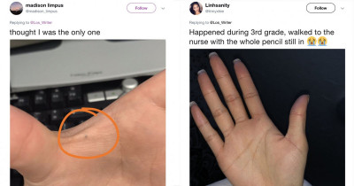 People Who've Been Hurt With a Pencil Share The Lead Mark And Story Years Later