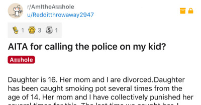 Dad Wants To Know If He Made A Mistake By Calling Police After Finding Drugs In His Daughter’s Wardrobe