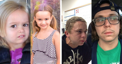 Before and After - Famous Meme Internet Celebrities And Where They Are Now