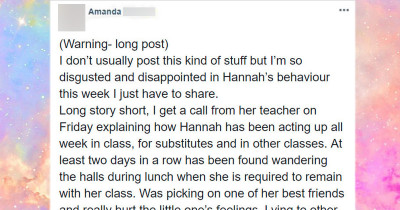 When This Mom Found Out Her Daughter Was a Bully, She Decided to Share Her Discipline Technique with Everyone on Facebook