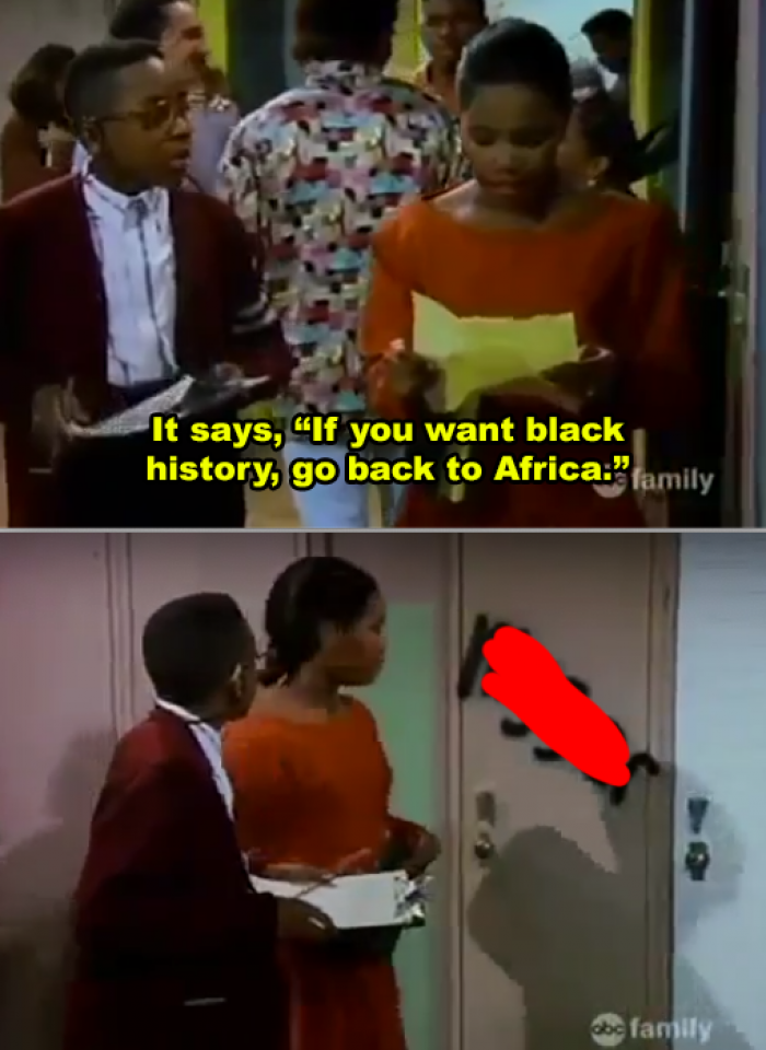 13. Family Matters speaks out about racism.