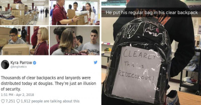 Survivors of This School Shooting Have to Wear Clear Backpacks Now, and They Are Fighting Back
