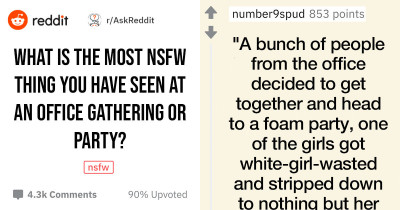 18 People Talk About Worst Choices That Were Made At Office Parties