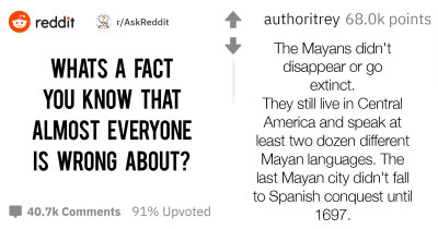 Interesting "Facts" That People Know the Truth About and Decided to Finally Speak Out and Debunk Others