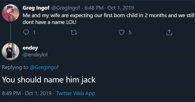 This Is Why You Should Never Turn To Twitter For Help Naming Your Baby