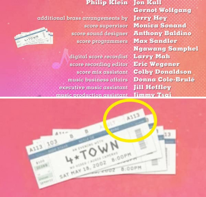 25. And again in the credits on the 4*Town tickets that are featured.