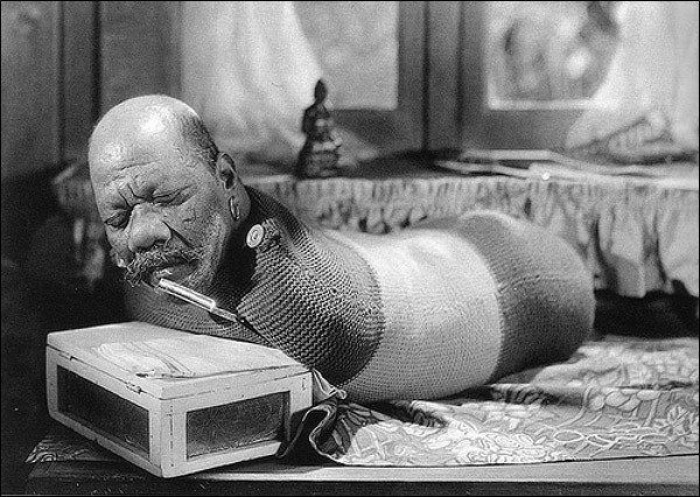 7. The Human Caterpillar