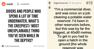 30 Of The Eeriest Things That Divers Have Seen Underwater