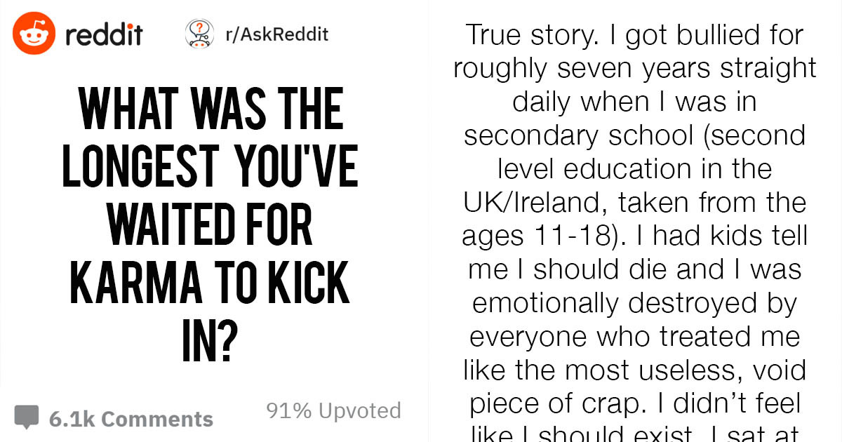 It's True What They Say: Revenge IS A Dish Best Served Cold And Karma Always Comes For You