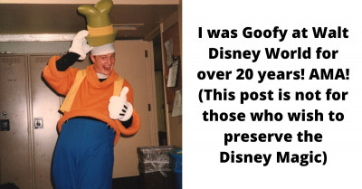 Disney World's 'Goofy' Of 25+ Years Shares His Most Emotional Memories Of Working At Disney