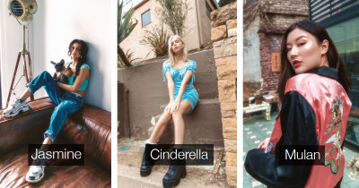 Photographer Uses Real Models To Re-Imagine Disney Princesses In Real Life