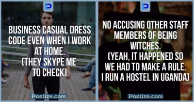 10+ People On The Most Ridiculous Rules In Their Places Of Work