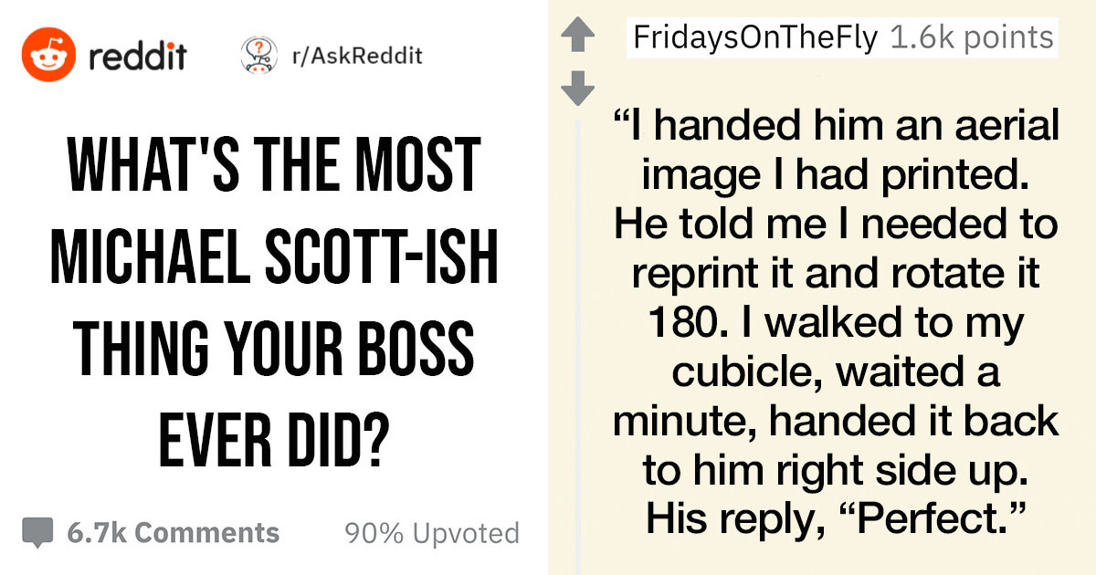 Employees Talk About Their Bosses’ Greatest "Michael Scott" Moments
