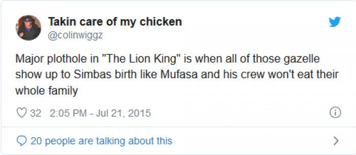 15. LOL. The respect ran strong.