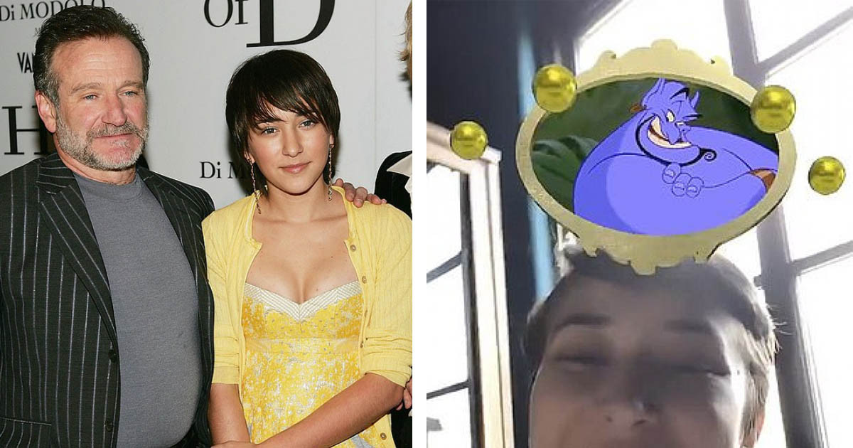 Instagram's 'Which Disney Character Are You' Filter Brought Much Joy to Robin Williams' Daughter After It Landed on the Genie