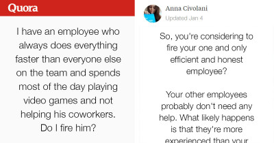 Boss Asks Internet If He Should Fire Employee Who Finishes Work Early To Play Video Games