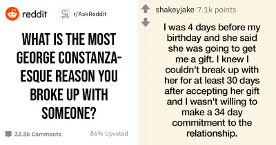 100 People Share The Funniest, Craziest & Most Shocking Reasons For Their Relationship Breakups