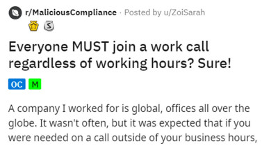 These Employees Had To Attend A Zoom Meeting At 4 AM So They Staged A Mutiny
