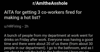 Woman Questions If She's In The Wrong After Reporting 3 Guys At Work For Their Sexist Comments