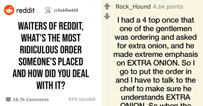 Servers Share The Craziest Stories They Have And How They Dealt With It