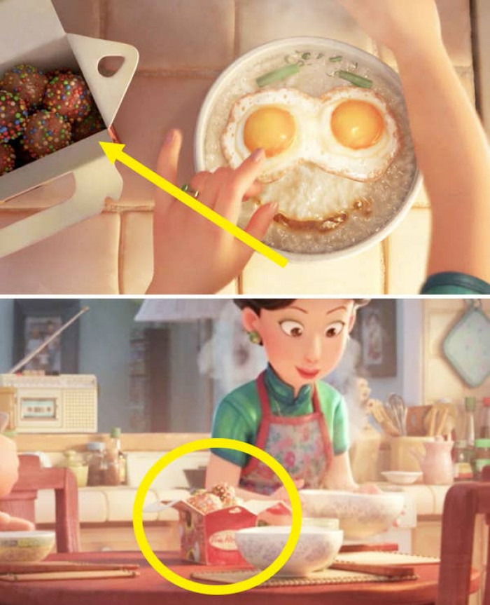 2. Also, there's a box of Tim Hortons Timbits, Canadian donut holes, on the table.