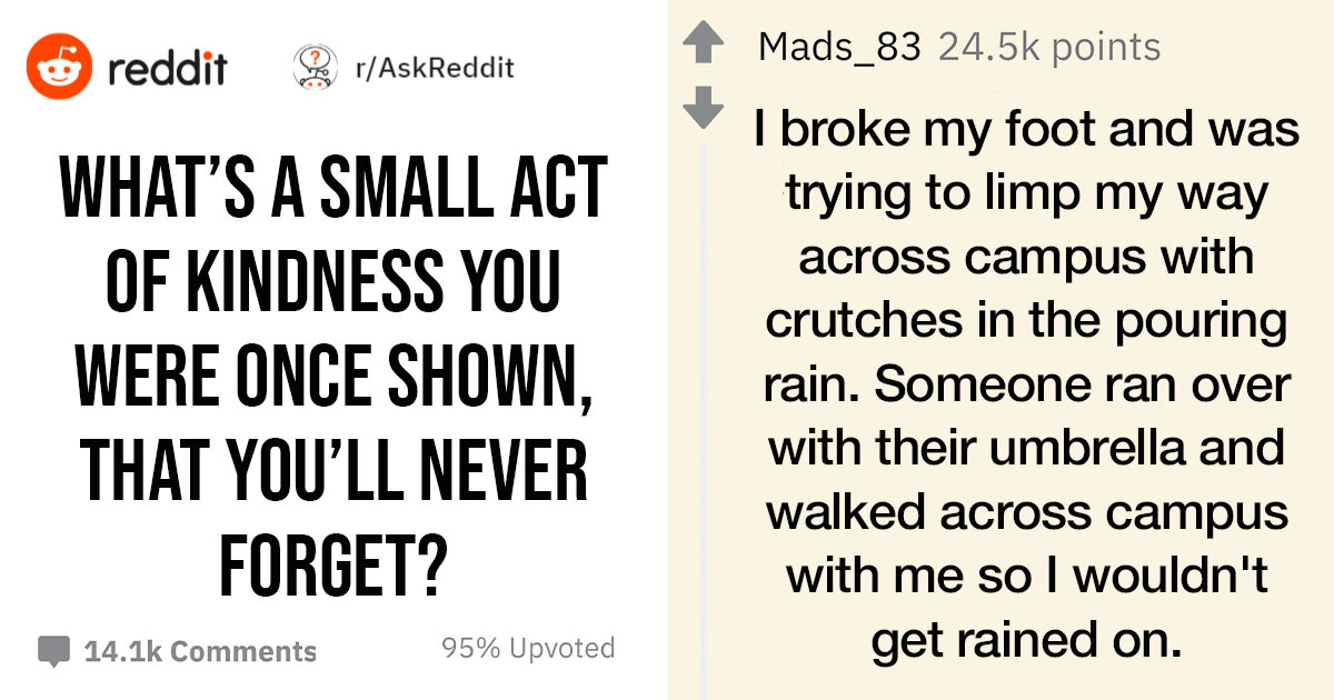 18 Times Where People Were Shocked By How Nice People Can Be