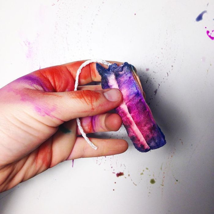 8.  Like tie-dye.