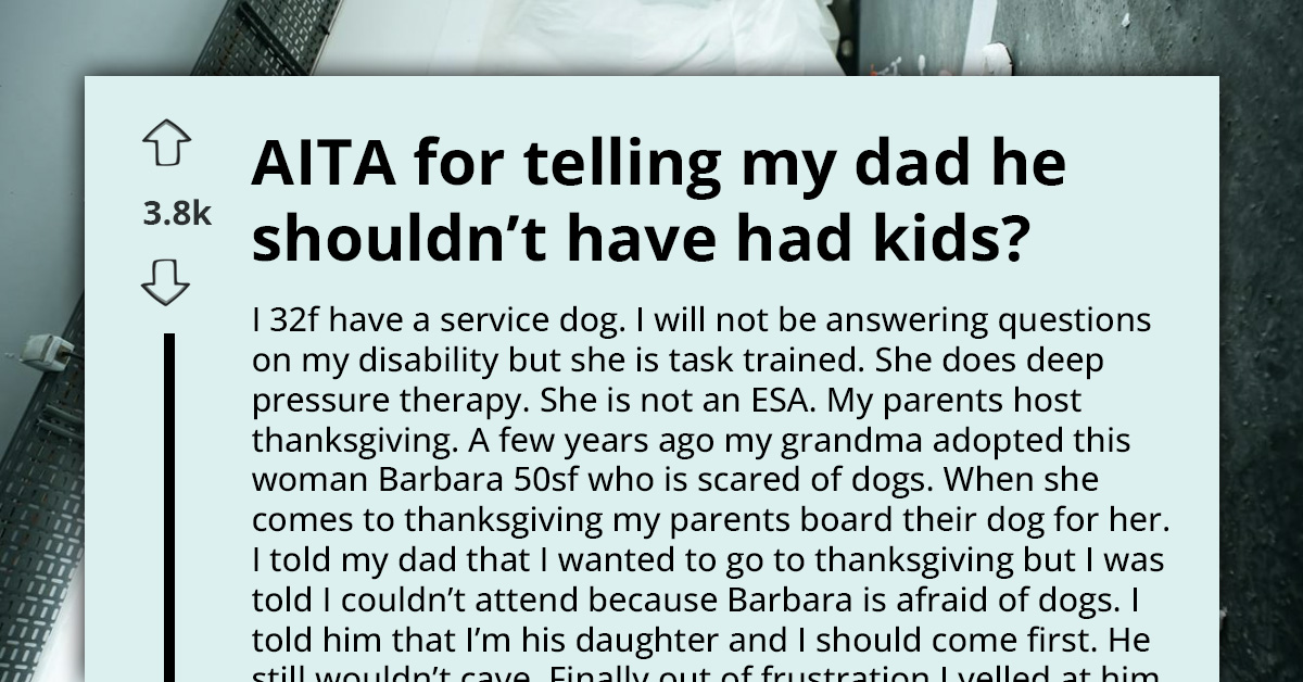 Daughter Was Excluded from Thanksgiving Because of Her Service Dog