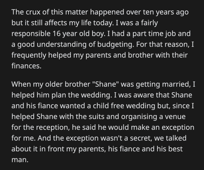 Shane and Natalie are getting divorced. They have two kids OP has never met.