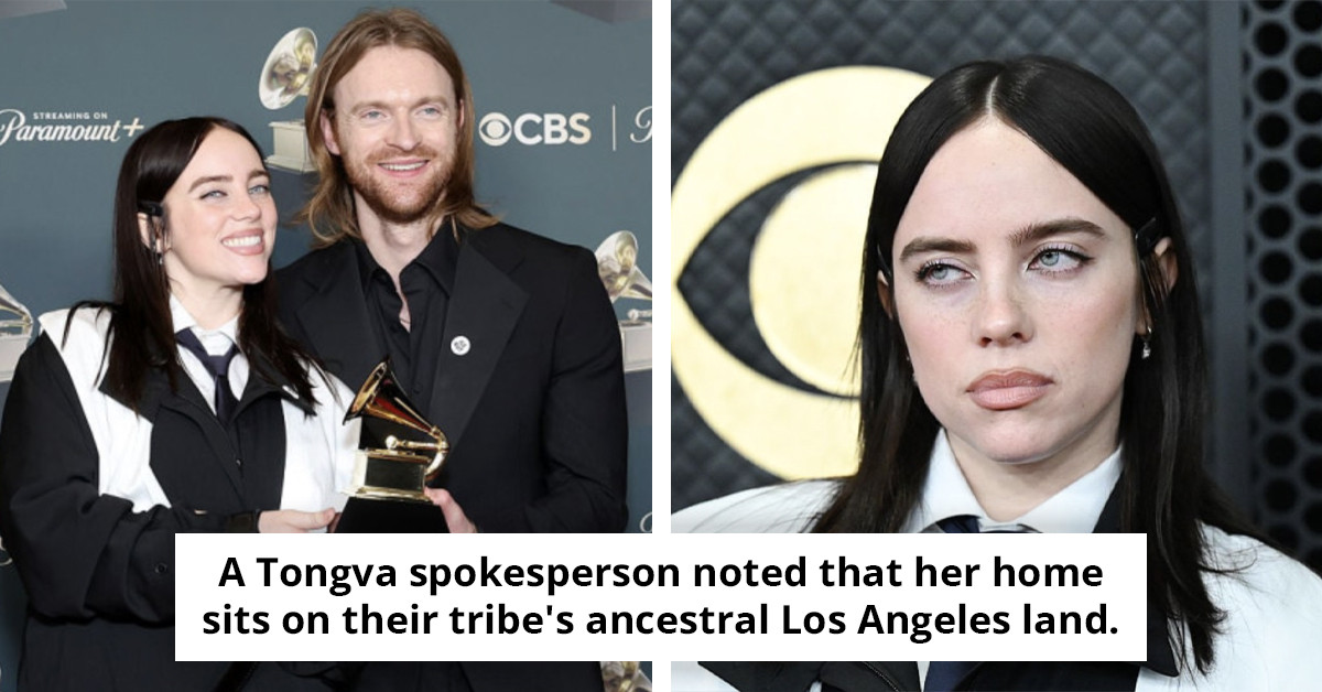 Finneas, Billie Eilish's brother, addresses remarks from a native tribe regarding her Grammys speech on 'stolen land'