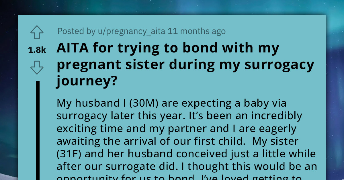 Redditor Gets The Heat From Sister Due To His Unwavering Optimism Regarding Her Unpleasant Pregnancy Experiences