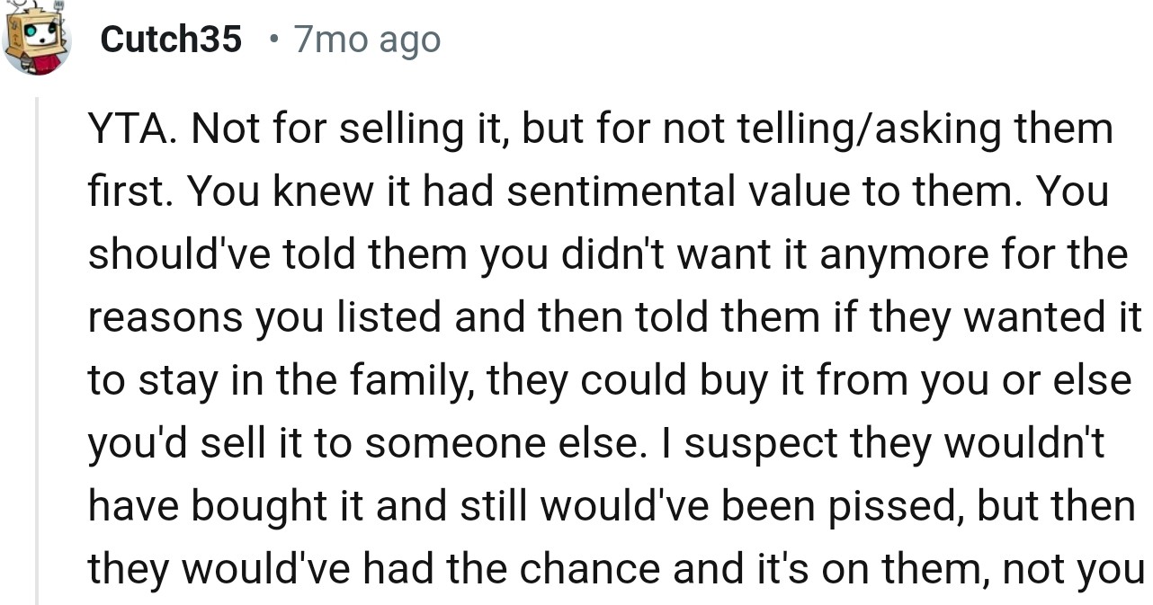 Check out some interesting comments we've gathered from the Reddit community;