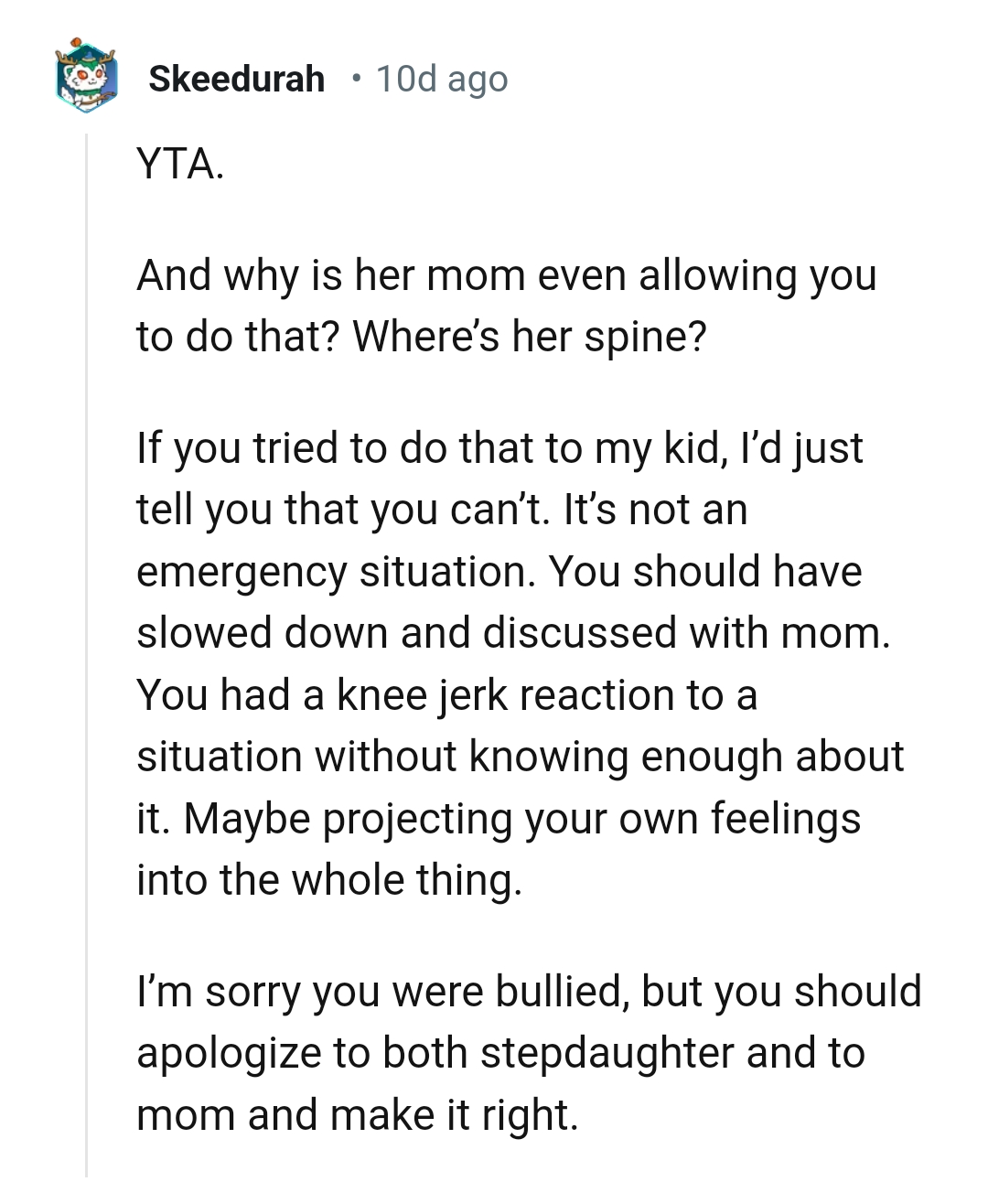 The OP should have slowed down and discussed it with his wife