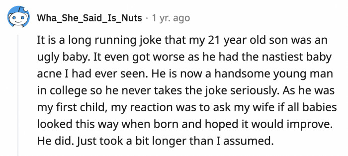 2. Babies can have acne? What?