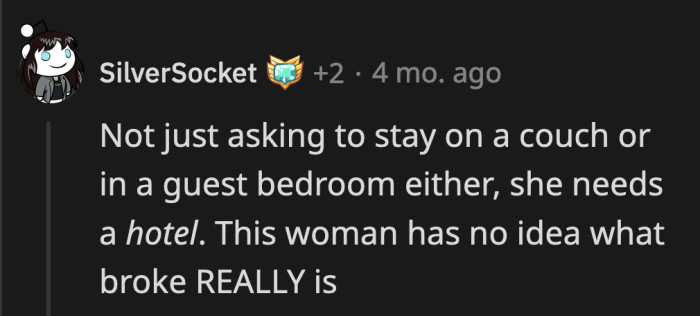 What kind of online videos or reality shows is Sarah watching for her to think divorcing her husband will magically improve her income and perceived social status?