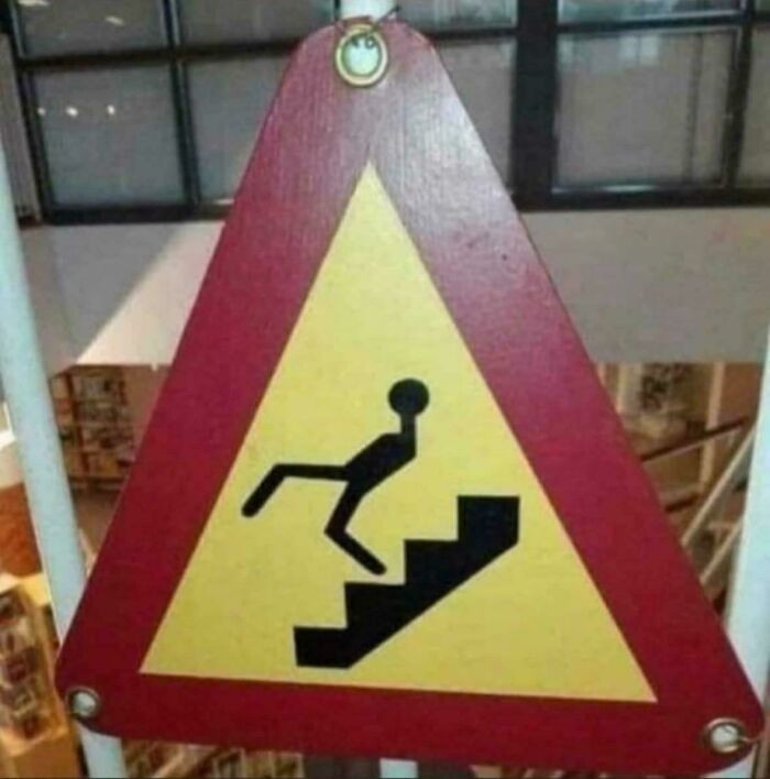 "Who Walks Down The Stairs Like This?"
