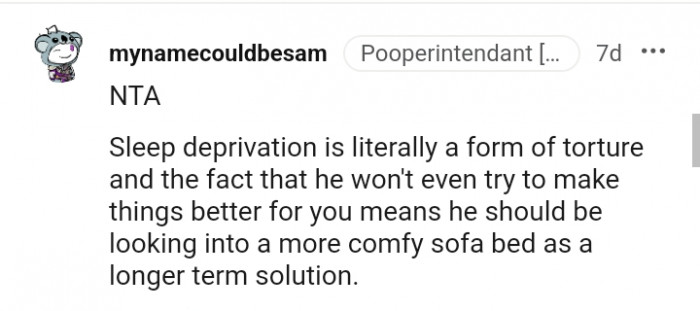 Sleep deprivation is a form of torture