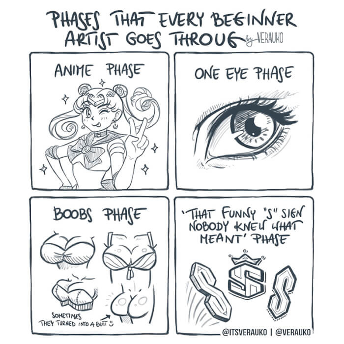 10. Beginner Artist Phases