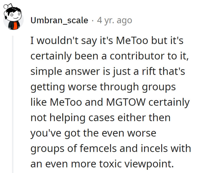 Femcels and incels? They're the toxic plot twists.